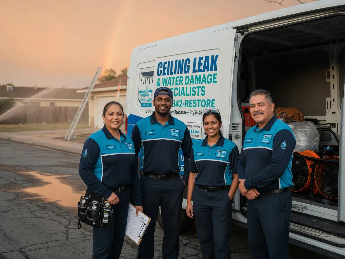 Ceiling Leak Cleanup company in North Zulch, TX